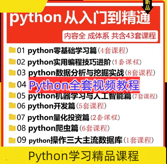 Python编程从入门到实战视频pdf教程设计自学全套教学书籍电子版【电商热销684】-欢迎访问本站