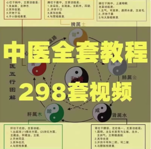 298套中医全套教程-自学中医基础理论视频课教材全套学习资料素材电子版全套教学讲解【电商热销136】-欢迎访问本站